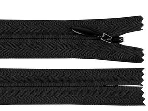 YKK No. 4 Closed-End Invisible Nylon Zipper (65cm) | Premium Concealed Apparel & Home Decor Zipper
