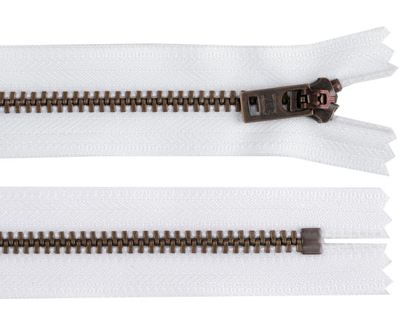 YKK No. 5 Closed-End Metal Zipper with Autolock Slider, 18cm | Premium Denim & Pocket Fastener