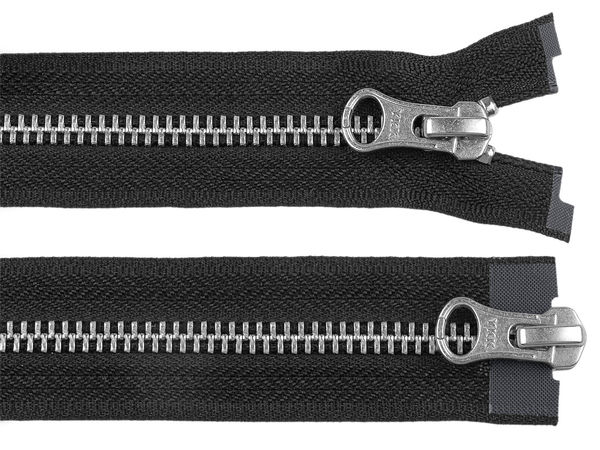 YKK No. 5 Metal Zipper, Two-Way Open-End, 90 cm - Heavy-Duty Replacement Zipper for Leather Jackets and Coats