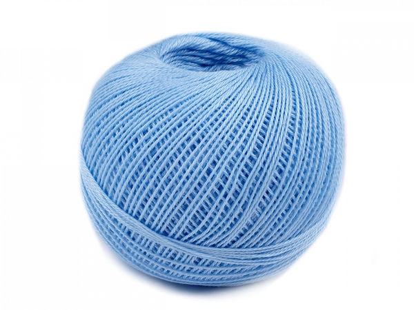Snehurka Nitarna Premium Cotton Crochet & Embroidery Yarn – Tex 50x3 Fine Thread – 10-Ball Box Set (30g, 200m per Ball)