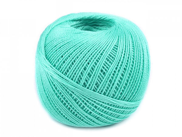 Snehurka Nitarna Premium Cotton Crochet & Embroidery Yarn – Tex 50x3 Fine Thread – 10-Ball Box Set (30g, 200m per Ball)