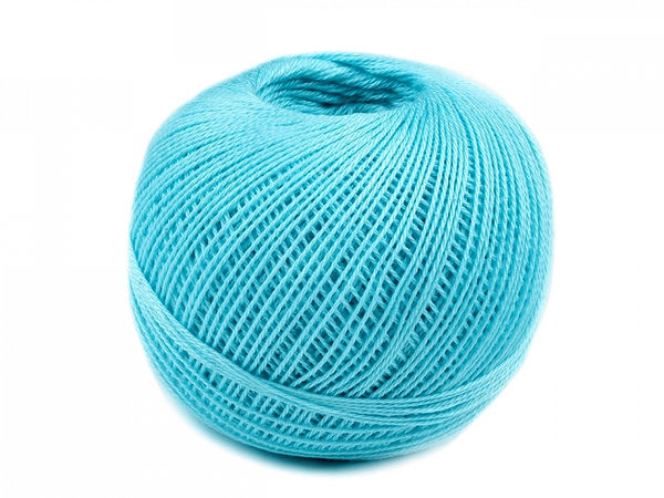Snehurka Nitarna Premium Cotton Crochet & Embroidery Yarn – Tex 50x3 Fine Thread – 10-Ball Box Set (30g, 200m per Ball)