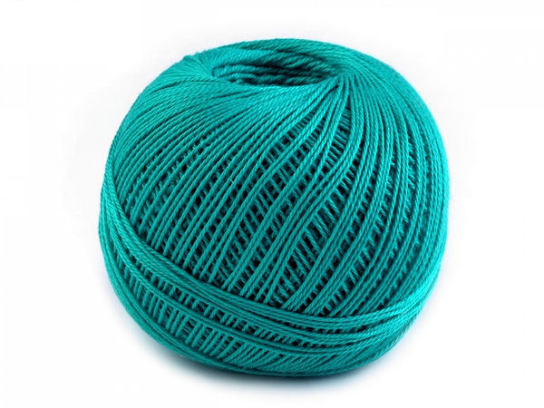 Snehurka Nitarna Premium Cotton Crochet & Embroidery Yarn – Tex 50x3 Fine Thread – 10-Ball Box Set (30g, 200m per Ball)