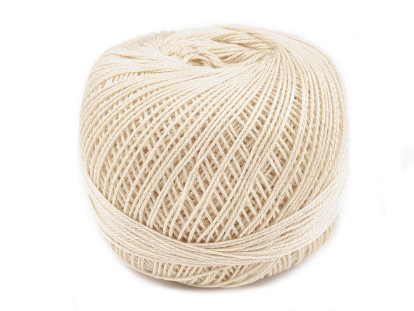 Snehurka Nitarna Premium Cotton Crochet & Embroidery Yarn – Tex 50x3 Fine Thread – 10-Ball Box Set (30g, 200m per Ball)