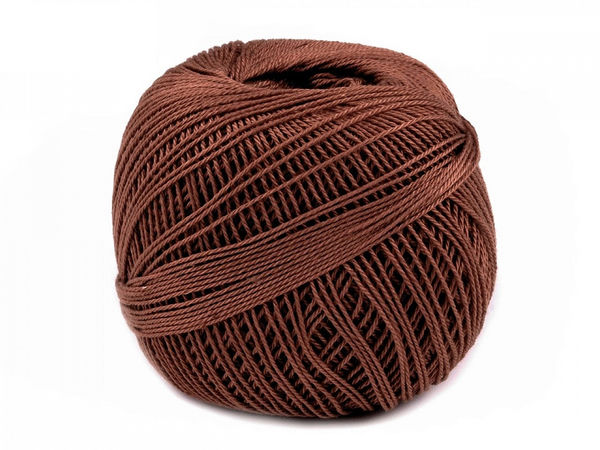 Snehurka Nitarna Premium Cotton Crochet & Embroidery Yarn – Tex 50x3 Fine Thread – 10-Ball Box Set (30g, 200m per Ball)