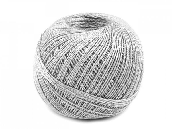 Snehurka Nitarna Premium Cotton Crochet & Embroidery Yarn – Tex 50x3 Fine Thread – 10-Ball Box Set (30g, 200m per Ball)