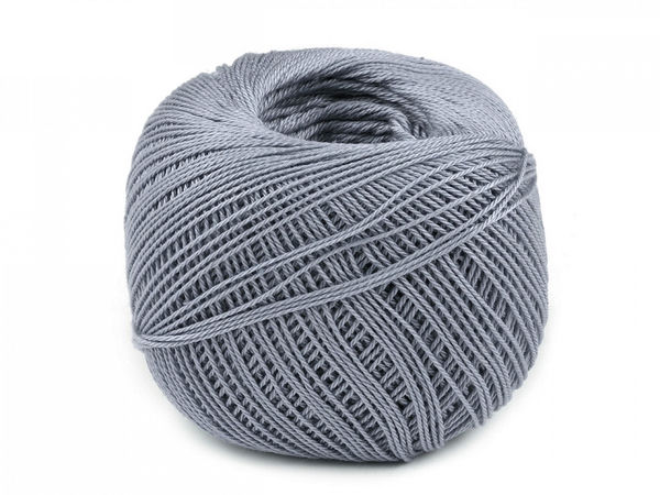 Snehurka Nitarna Premium Cotton Crochet & Embroidery Yarn – Tex 50x3 Fine Thread – 10-Ball Box Set (30g, 200m per Ball)