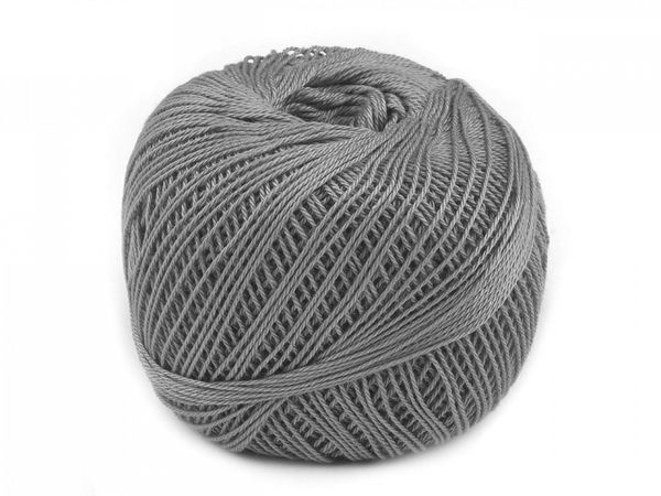 Snehurka Nitarna Premium Cotton Crochet & Embroidery Yarn – Tex 50x3 Fine Thread – 10-Ball Box Set (30g, 200m per Ball)