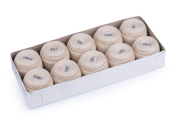 Premium Kordonet 100% Cotton Crochet & Embroidery Yarn - Multi-Size Crafting Thread (Sizes 10-80)