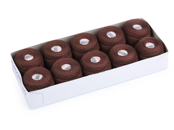 Premium Kordonet 100% Cotton Crochet & Embroidery Yarn - Multi-Size Crafting Thread (Sizes 10-80)