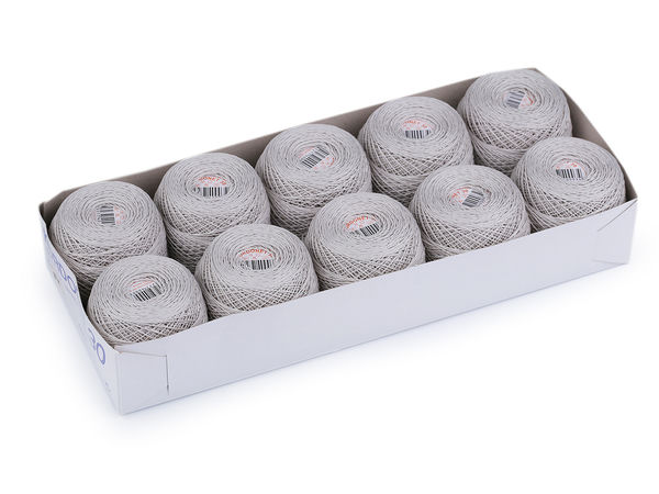 Premium Kordonet 100% Cotton Crochet & Embroidery Yarn - Multi-Size Crafting Thread (Sizes 10-80)