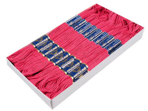 Niťárna Premium Cotton Embroidery Floss – 6-Strand Divisible Mouline Thread for Cross-Stitch & Needlepoint (8m Skeins)