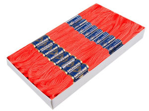 Niťárna Premium Cotton Embroidery Floss – 6-Strand Divisible Mouline Thread for Cross-Stitch & Needlepoint (8m Skeins)