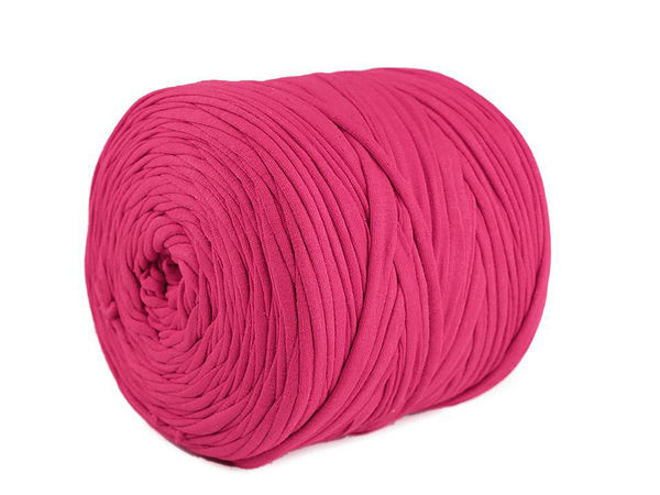 Premium Upcycled T-Shirt Spaghetti Yarn (550-700g) - Elastic Fabric Cord for Knitting & Crochet