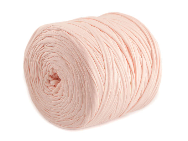 Premium Upcycled T-Shirt Spaghetti Yarn (550-700g) - Elastic Fabric Cord for Knitting & Crochet