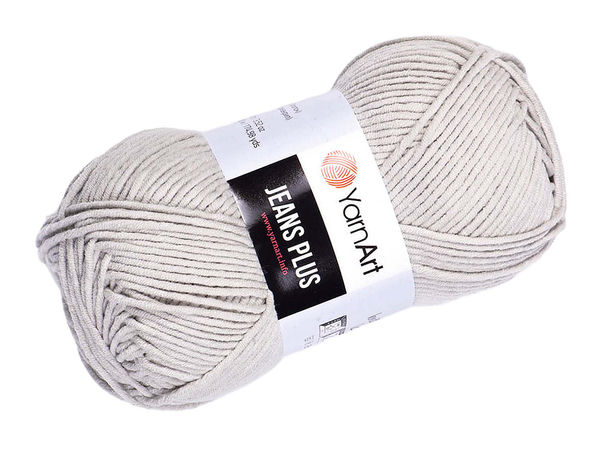 Premium Cotton Blend Knitting and Crochet Yarn - Jeans Plus / Gina Plus (100g)