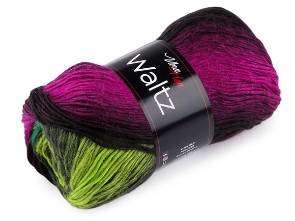 Waltz Premium Soft Knitting & Crochet Yarn – 100g Self-Patterning Gradient Yarn Ball