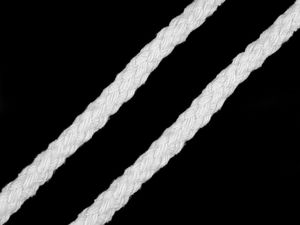 Premium 5mm Twisted Cotton Cord - Durable Hollow Core Macrame String for Haberdashery, Crafting & Drawstrings