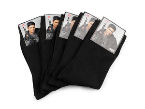 Men's Premium Cotton Knee-High Socks Set – Breathable, Non-Pinch Daily Comfort Hosiery