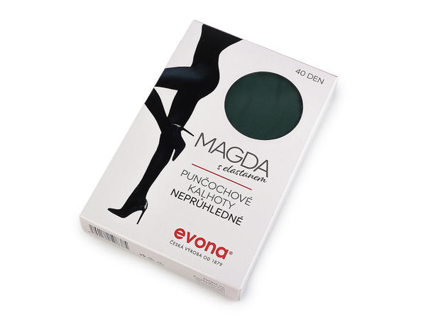 Magda Women's 40 DEN Matte Opaque Tights – Premium Soft Elastic Hosiery
