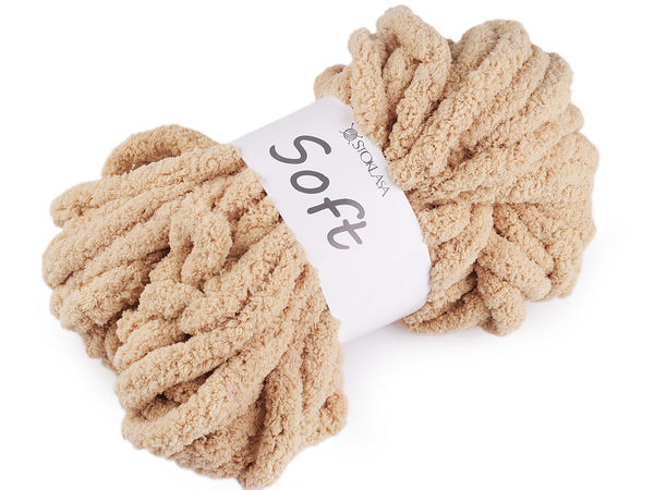 Premium Chunky Chenille Knitting Yarn (250g) - Ultra-Soft Thick Fluffy Yarn for Crochet Blankets, Cozy Throws, and Voluminous Jackets