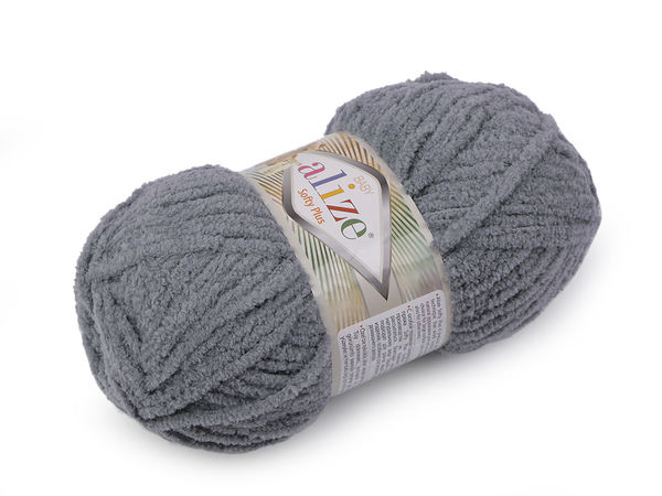 Alize Softy Plus Premium Chenille Knitting & Crochet Yarn, 100g – Ultra-Soft Plush Yarn for Sweaters, Shawls & Baby Garments