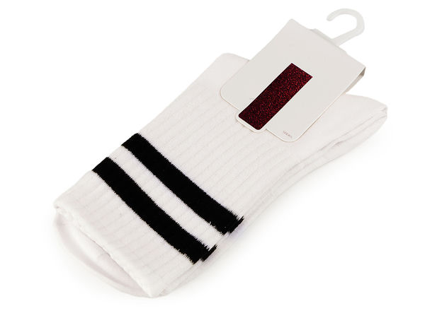 Unisex Premium Cotton Knee-High Socks - Breathable Ribbed Comfort Hosiery