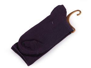 Women's Premium Knee-High Cotton Socks with Non-Binding Comfort Cuff and Flat Toe Seams