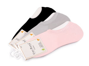 Emi Ross Premium Bamboo Sneaker Socks - Breathable Low-Cut Ankle Socks with Non-Slip Silicone Heel Grip