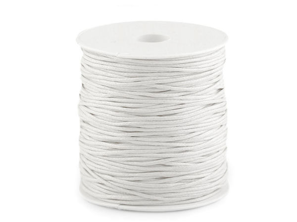 Premium Waxed Cotton Cord (1.8mm) for Jewelry Making & Crafts