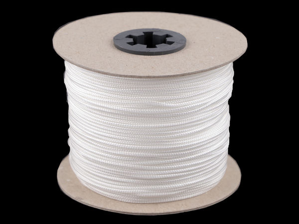 High-Strength Drapery & Blind Pull Cord – Premium 1.6mm Technical Round Polyester String (100m Spool)