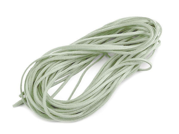 Premium Flat Eco-Leather Cord, 3mm Width - Faux Leather String for Jewelry Making, Crafting, and Decorative Lacing