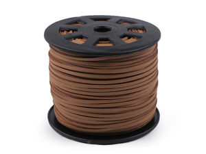 Premium Flat Eco-Leather Cord (2.5mm) - High-Strength Faux Leather Stringing Thread for Jewelry Making, Crafting & Apparel Lacing