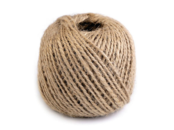 Premium 1mm Natural Jute Twine - Eco-Friendly Floristry Cord & Craft String for Gift Wrapping, Wreaths, and DIY Projects