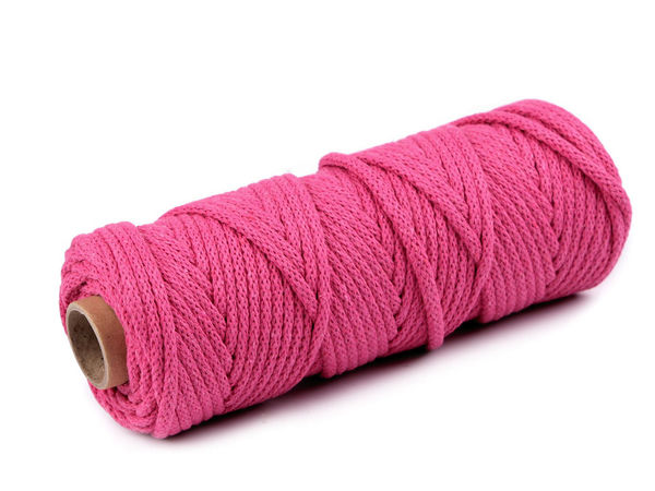 Premium 5mm Cotton Cord Yarn – Durable String for Crochet, Knitting, and Macramé Crafts
