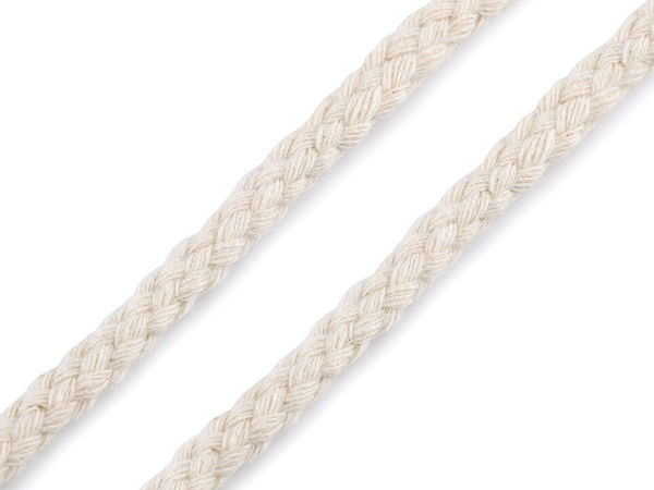 Premium 5mm Twisted Cotton Cord - Soft Round Macramé String for Crocheting, Knitting, and DIY Crafts