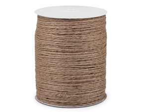 Premium 3mm Natural Jute Twine – Heavy-Duty Crafting String for Crochet Bags, Knitting, and DIY Home Decor