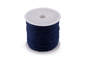 Premium 0.8mm Round Polyester Craft Cord - High-Strength Threading Material for Macrame, Jewelry Making, and DIY Crafts