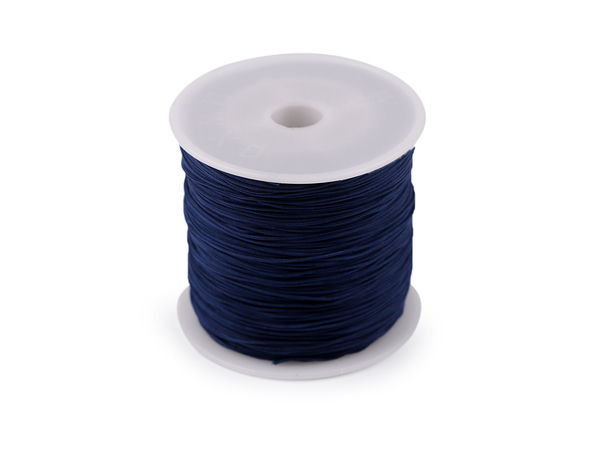 Premium 0.8mm Round Polyester Craft Cord - High-Strength Threading Material for Macrame, Jewelry Making, and DIY Crafts