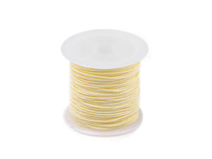 Premium 1mm Waxed Twisted Polyester Cord | High-Strength Threading Material for Macramé, Shamballa Bracelets & DIY Jewelry Crafting