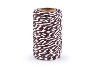 Premium 2mm Cotton Cord - High-Strength Multi-Purpose Craft, Gift Wrapping, and Decorative String