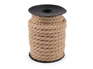 Premium 10mm Twisted Jute Cord - Natural Burlap Craft & Floristry Rope