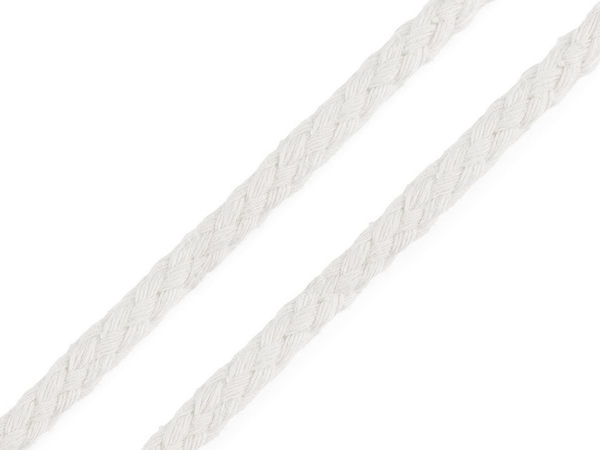 Premium 5mm Braided Cotton Cord – High-Strength Round Macrame String for Crafting, Crochet, Home Decor, and Apparel
