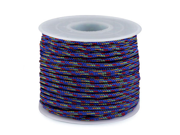Premium Multi-Purpose Paracord 2.5mm - Durable Polyester & Polypropylene Utility Cord for Crafting, DIY Jewelry, and Outdoor Camping