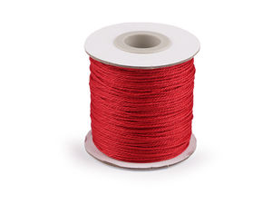Premium 1mm Twisted Nylon Cord for Jewelry Making - Strong Thread for Macrame, Shamballa Bracelets & Crafting