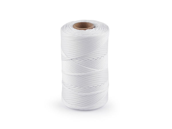 Premium 2mm Polyester Cord - High-Strength Drawstring for Apparel, Crafts, Haberdashery & Home Decor