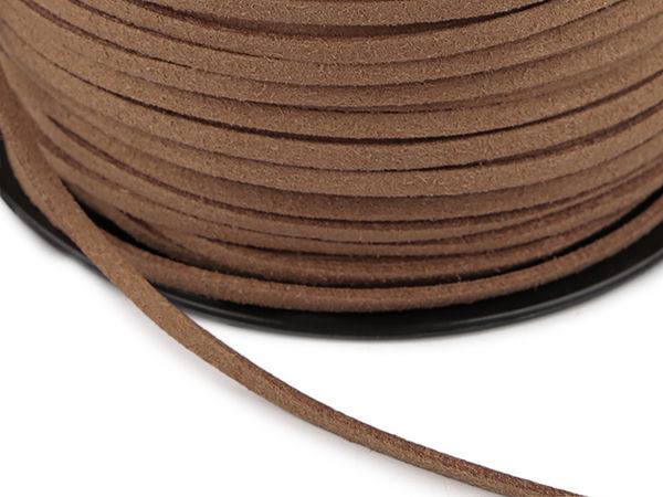 Premium 3mm Faux Leather Cord - Imitation Leather Strap for Jewelry Making and DIY Crafts