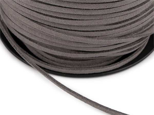 Premium 3mm Faux Leather Cord - Imitation Leather Strap for Jewelry Making and DIY Crafts