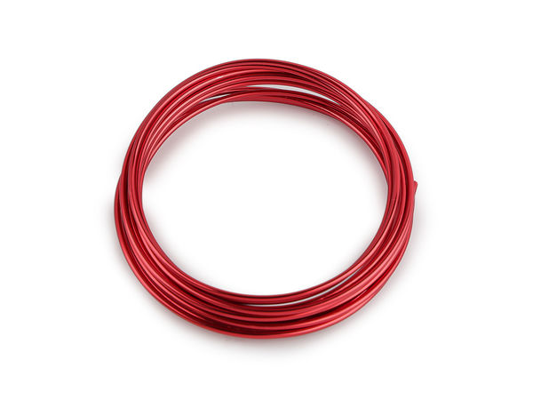 Premium Decorative Aluminum Craft Wire - Ø 2 mm Pliable Wire for Jewelry, Floral & DIY Crafts