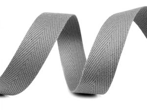Premium Herringbone Twill Tape (18mm) | Durable Woven Ribbon for Drawstrings, Garment Seam Binding, and Haberdashery Crafts